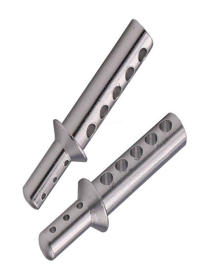 Treehobby 4PCS Aluminum Body Post Upgrade Parts mounts of 08047 for RC 1/10 Redcat Volcano EPX/Pro S30 Replacement (Silver) - Image 3
